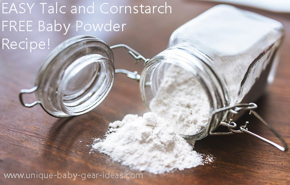 Cornstarch and talc free baby powder recipe ideas