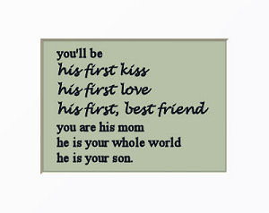 he is your whole world baby boy nursery wall quote quotes