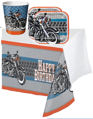 Motorcycle baby shower biker party ideas