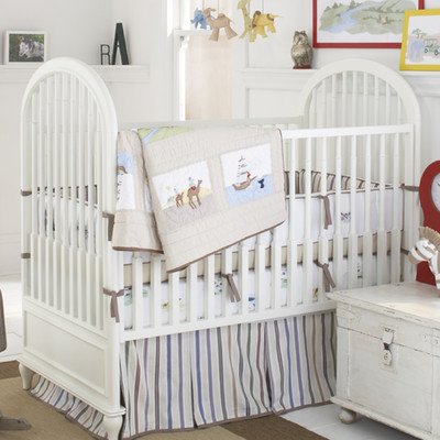 Blue and brown baby boy nursery decorating ideas 