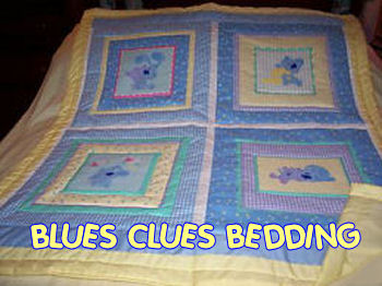 blues clues quilt nursery bedding crib set