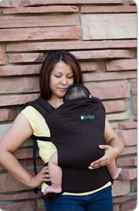 Boba Organic Baby Carrier in Walnut Brown