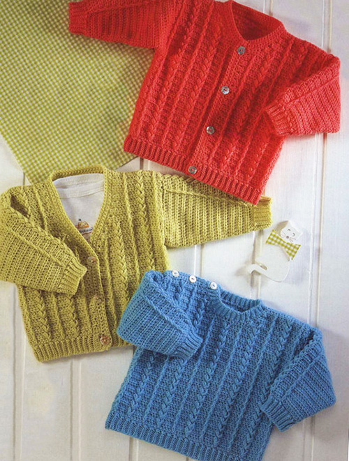 baby boy sweaters to knit