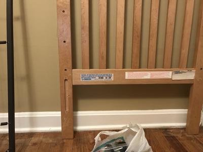 Side Rails for a Simmons 251069 04-349 Baby Crib