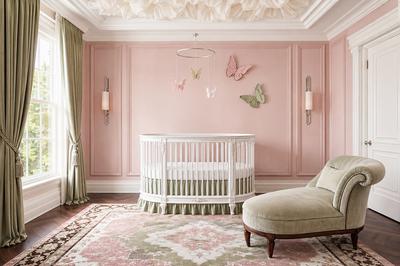 Peaceful Elegant Butterfly Sanctuary Nursery With French Decor