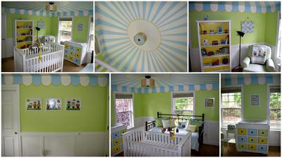 Baby Boy Circus Nursery
