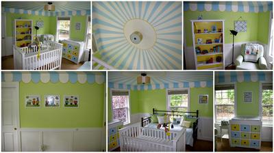 Baby Boy Circus Nursery