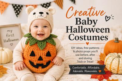Creative baby Halloween costumes to make 