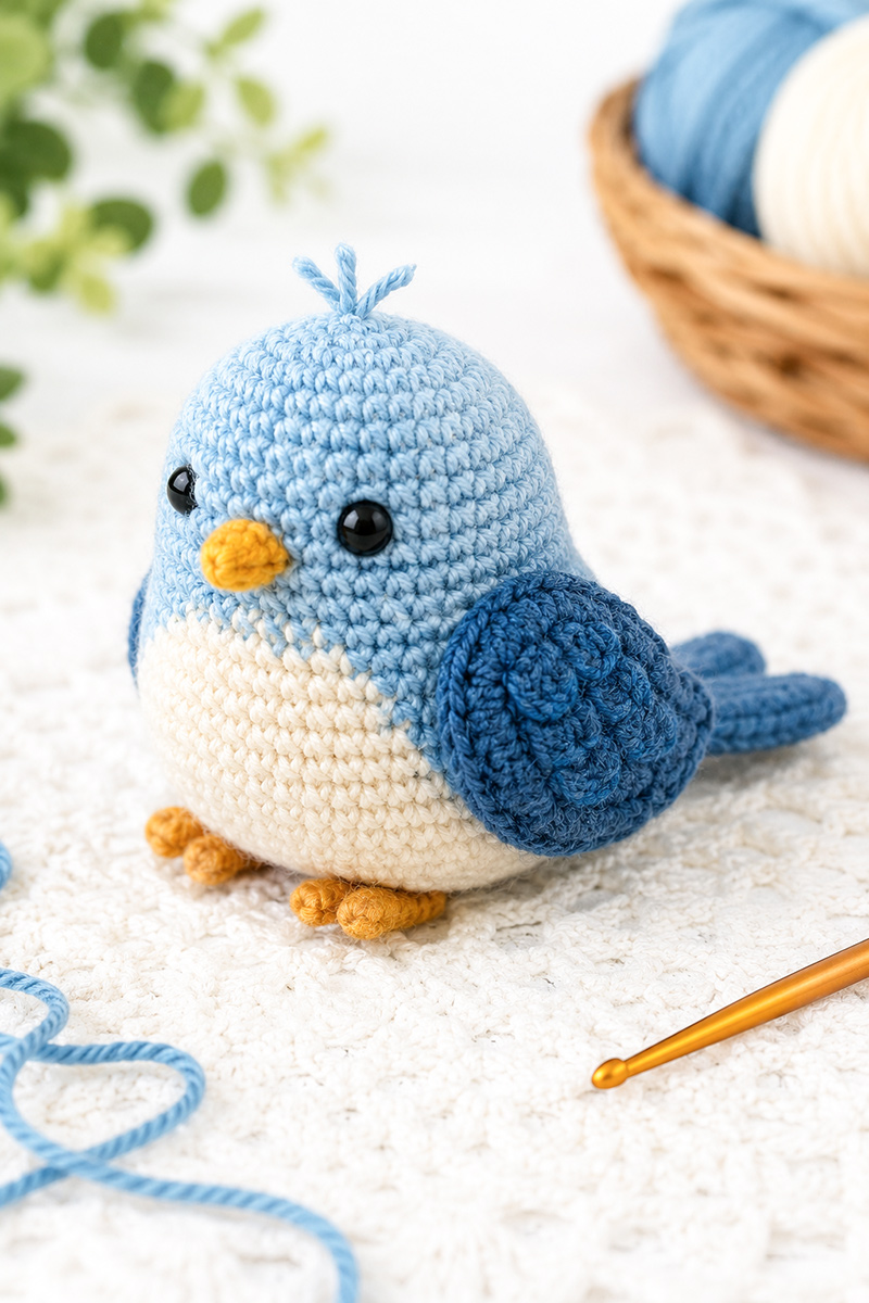 free crochet bird patterns for baby gifts and nursery decor