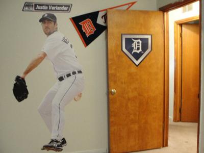 Detroit Tigers Baby Baseball Nursery Decor