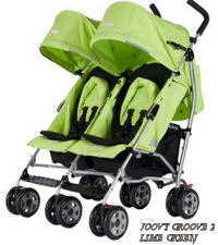 lightweight double umbrella stroller joovy 2 lime green