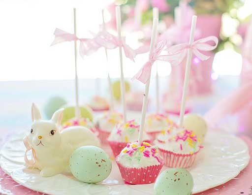 Easter baby shower cake pops ideas