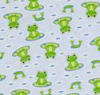 frog nursery flannel quilt fabric fleece baby quilting