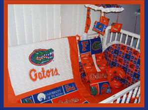 florida gators baby bedding nursery crib college football