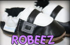 robeez baby shoes crib booties boots infant newborn black white