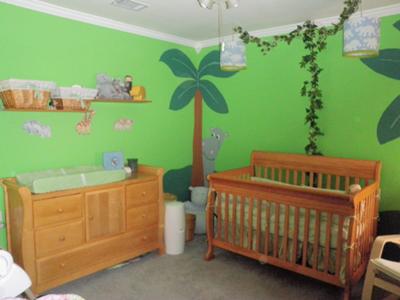 hippo themed nursery