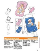 handmade homemade custom infant baby car seat cover pattern