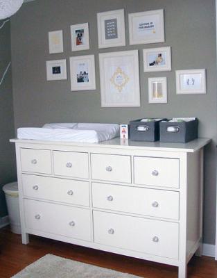 Fresh, Modern Nursery with Clean Lines