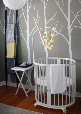 Fresh, Modern Nursery with Clean Lines