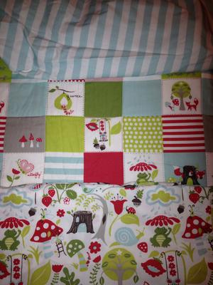 woodland creatures baby bedding