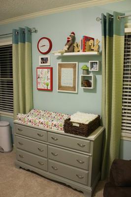 changing table wall decor