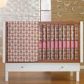 http://modern baby crib bedding contemporary nursery brown pink chocolate sets affordable cheap inexpensive