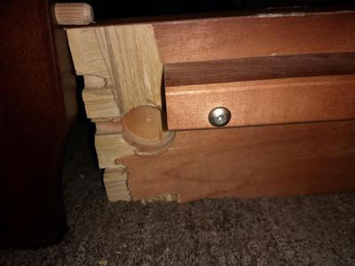 Morigeau Lepine Convertible Crib Bed Railings For Model 625a