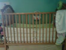 Simmons Baby Crib Upper Track Top Guides in Natural Color