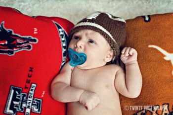 Baby boy football theme newborn photo shoot props ideas