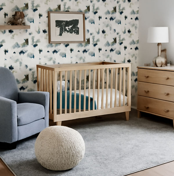 Nursery designs for boys abstract animals