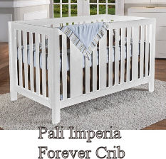 White Pali Imperia Forever Baby Crib