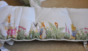 peter rabbit beatrix potter baby nursery crib bedding ensemble pottery barn kids bumper pad