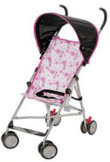 Inexpensive Lightweight pink Disney umbrella baby stroller