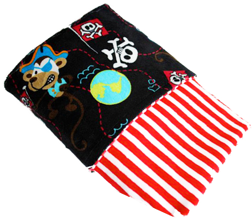 minky pirate baby blanket quilt baby shower gift idea
