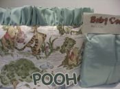 portable winnie the pooh bear theme animal baby crib bedding sheets travel crib bedding set