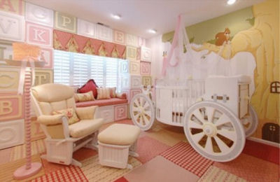 baby girl princess bed