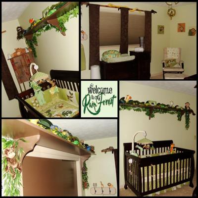 tropical theme nursery