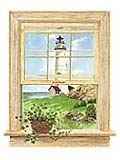 sailboat baby mural nursery wall hanging 