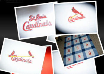 st. louis cardinals quilt quilting fabric flannel fleece cotton st louis