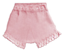 Free ruffle diaper cover knitting pattern.  Ruffle knit diaper cover soaker pattern for a baby girl.