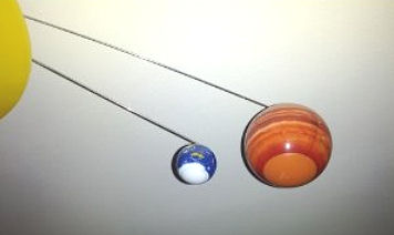 Solar system baby nursery ceiling mobile planet decorations