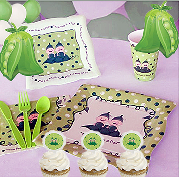 Sweet pea baby shower table decorations ideas sweet pea in the pod cupcakes