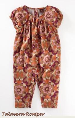 Tea Clothing Collection Rompers for Baby Girls Fall 2011