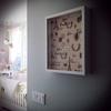 Casing - Where I ended up displaying her baptism dress