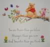 Our Favorite Inspirational Winnie the Pooh Quote on Our Baby Girl's Nursery Wall