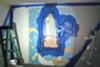 Rocket Ships and Astronaut Baby Nursery Wall Mural