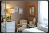 My Favorite Wall in the Nursery - Framed Vintage Baby Bonnet, Baby Shoes and Antique Linen Baby Dress 