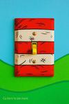 DIY Dr Seuss baby nursery switchplate cover