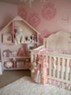 Whimsical and Elegant PInk Dreamland Baby Nursery Decor