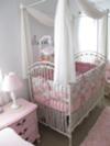 Juliet's beautiful crib from Bratt Decor, love it!